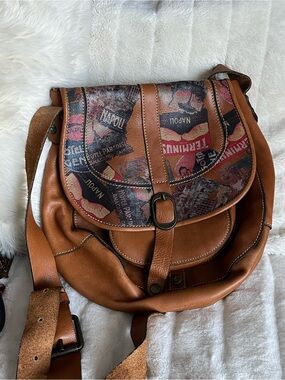 PATRICIA NASH Canvas Graphic Crossbody